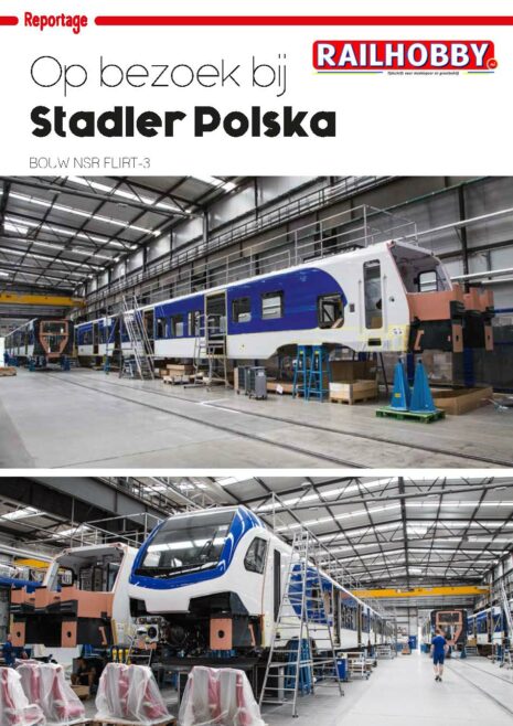 Op bezoek bij Stadler Polska, Railhobby, artikel, tijdschrift, reportage