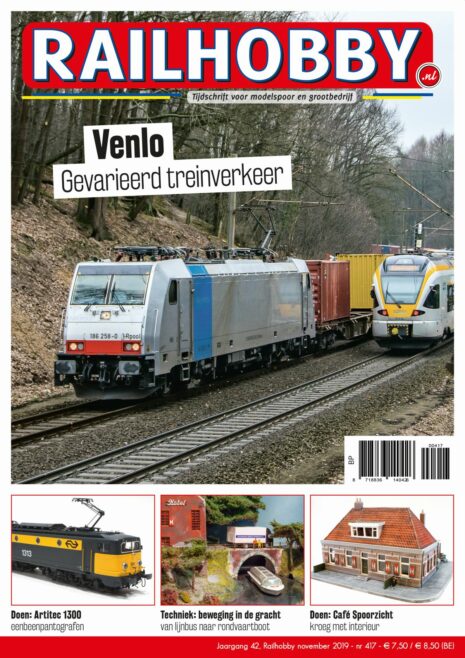 Railhobby, modelspoor, baan in bouw, Chris van Diesen, Franse stoomlocs serie 141R.