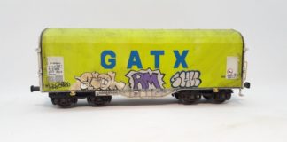 Doen: Graffiti op een huifwagen